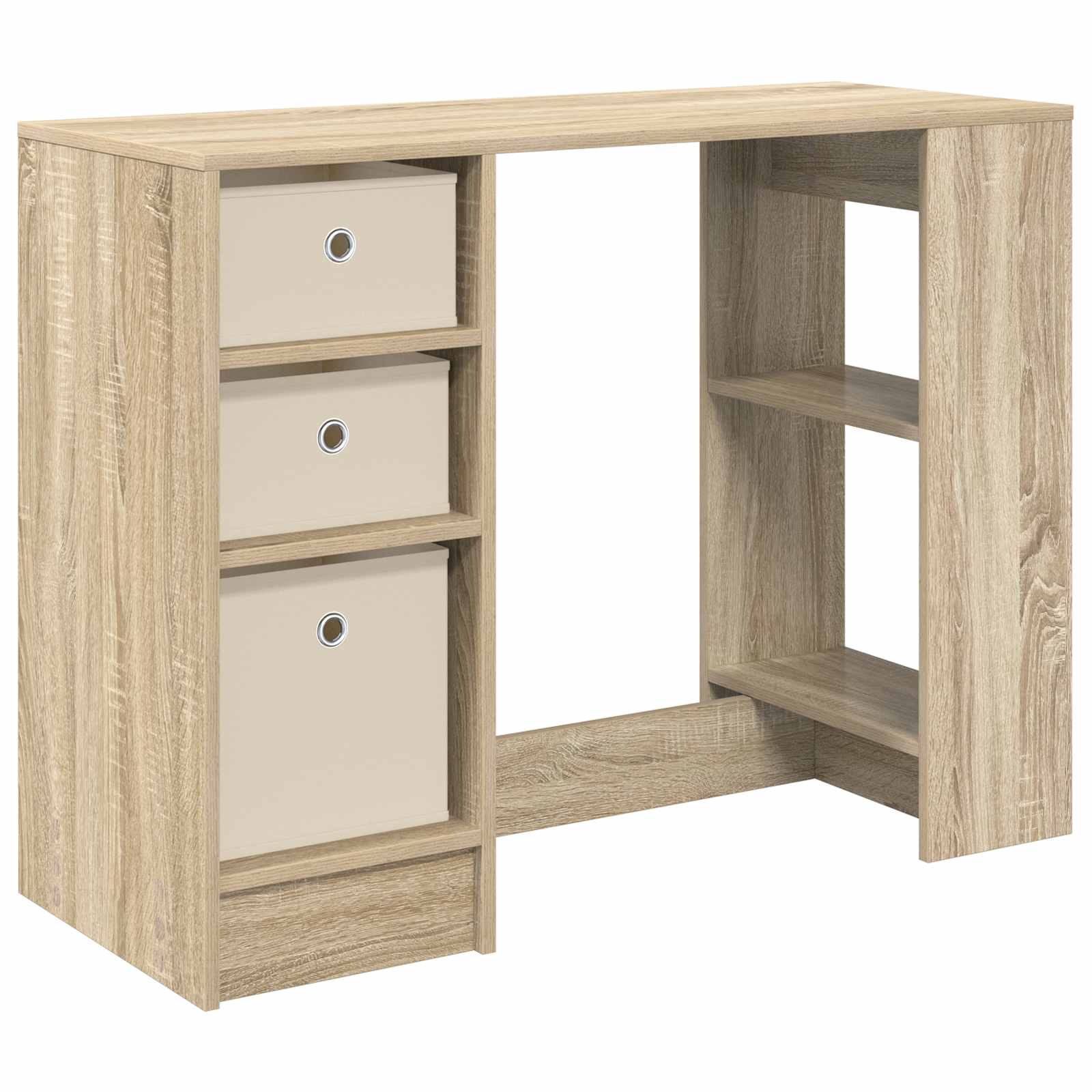 Schreibtisch Sonoma-Eiche 100 x 40 x 75 cm Holzwerkstoff