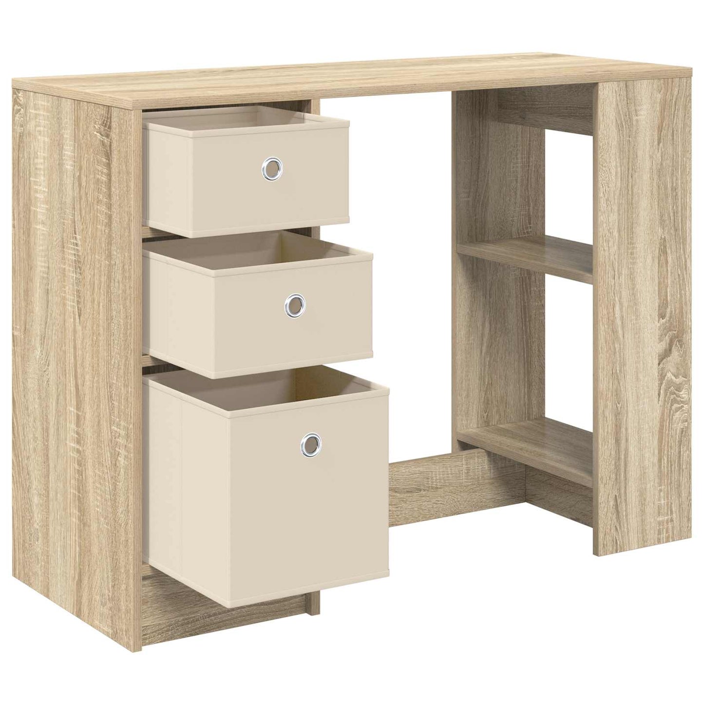 Schreibtisch Sonoma-Eiche 100 x 40 x 75 cm Holzwerkstoff