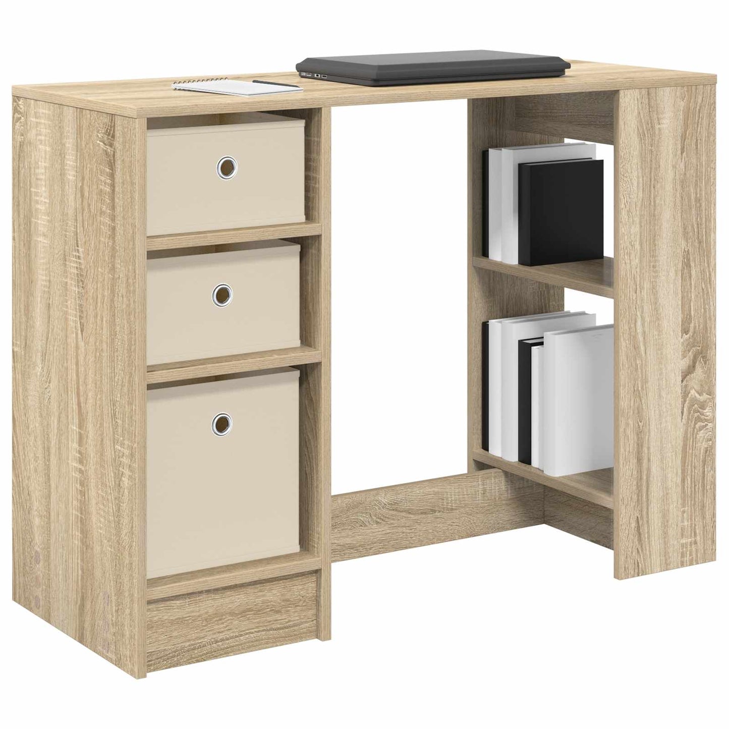 Schreibtisch Sonoma-Eiche 100 x 40 x 75 cm Holzwerkstoff
