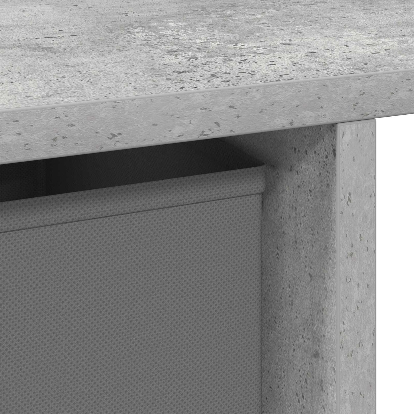 Schreibtisch Betongrau 100 x 40 x 75 cm Holzwerkstoff