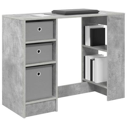 Schreibtisch Betongrau 100 x 40 x 75 cm Holzwerkstoff