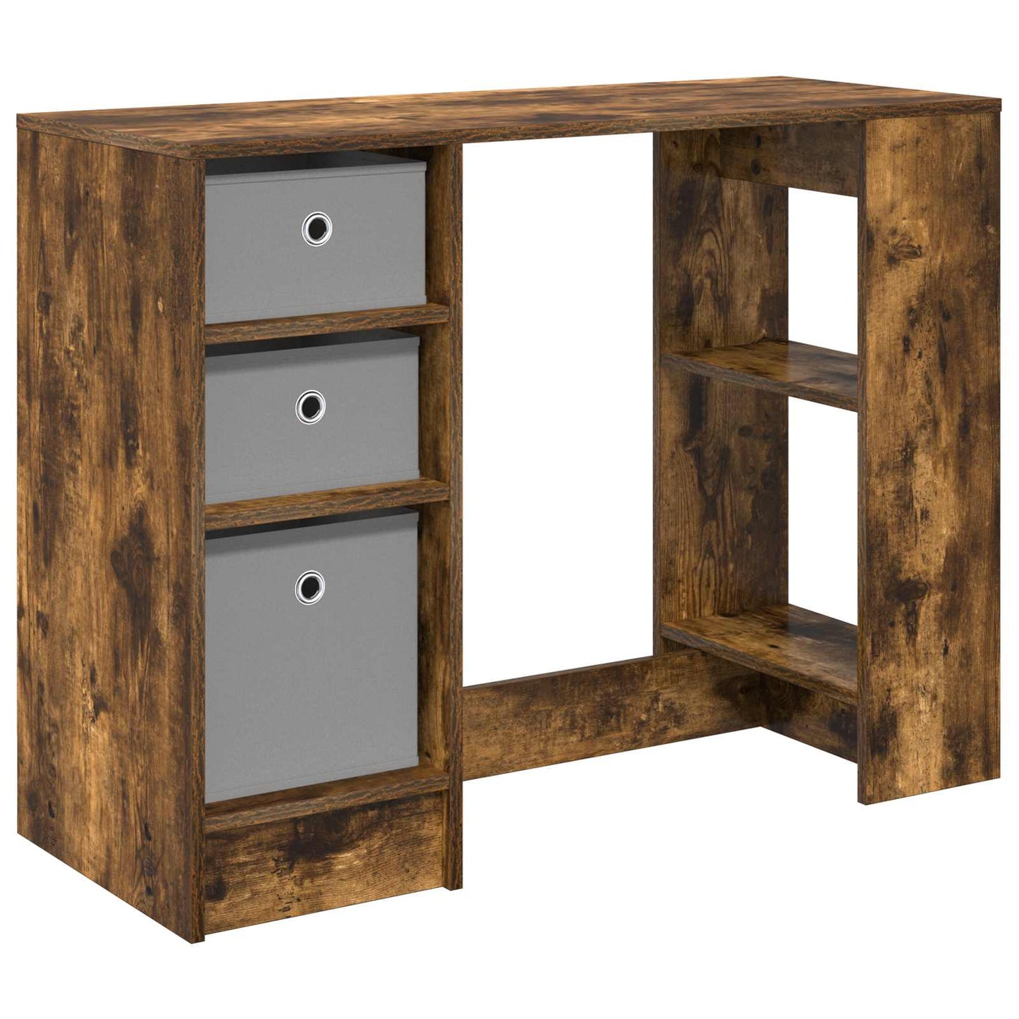 Schreibtisch Räuchereiche 100 x 40 x 75 cm Holzwerkstoff