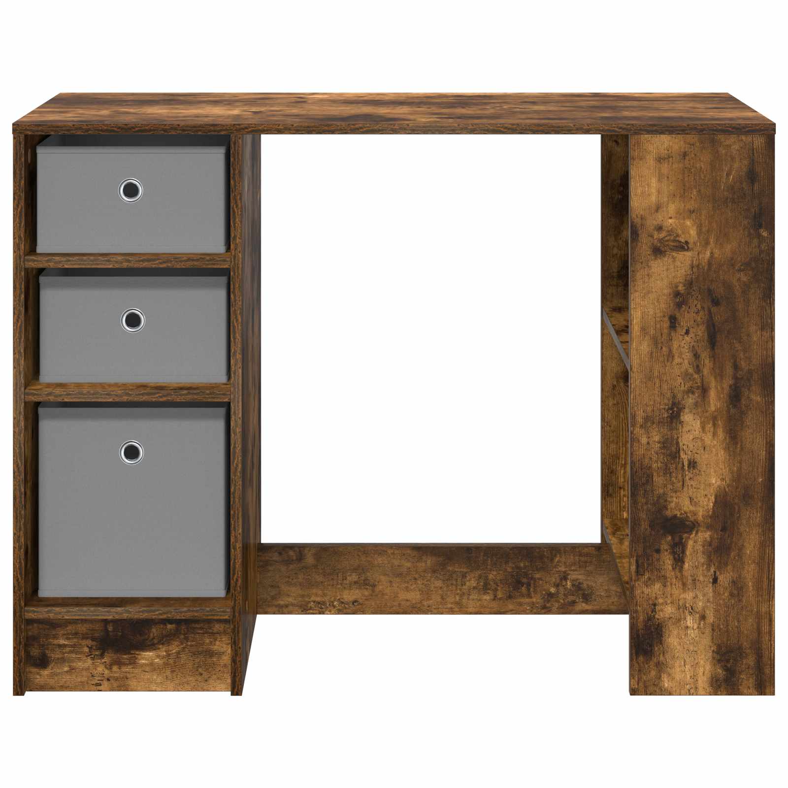 Schreibtisch Räuchereiche 100 x 40 x 75 cm Holzwerkstoff