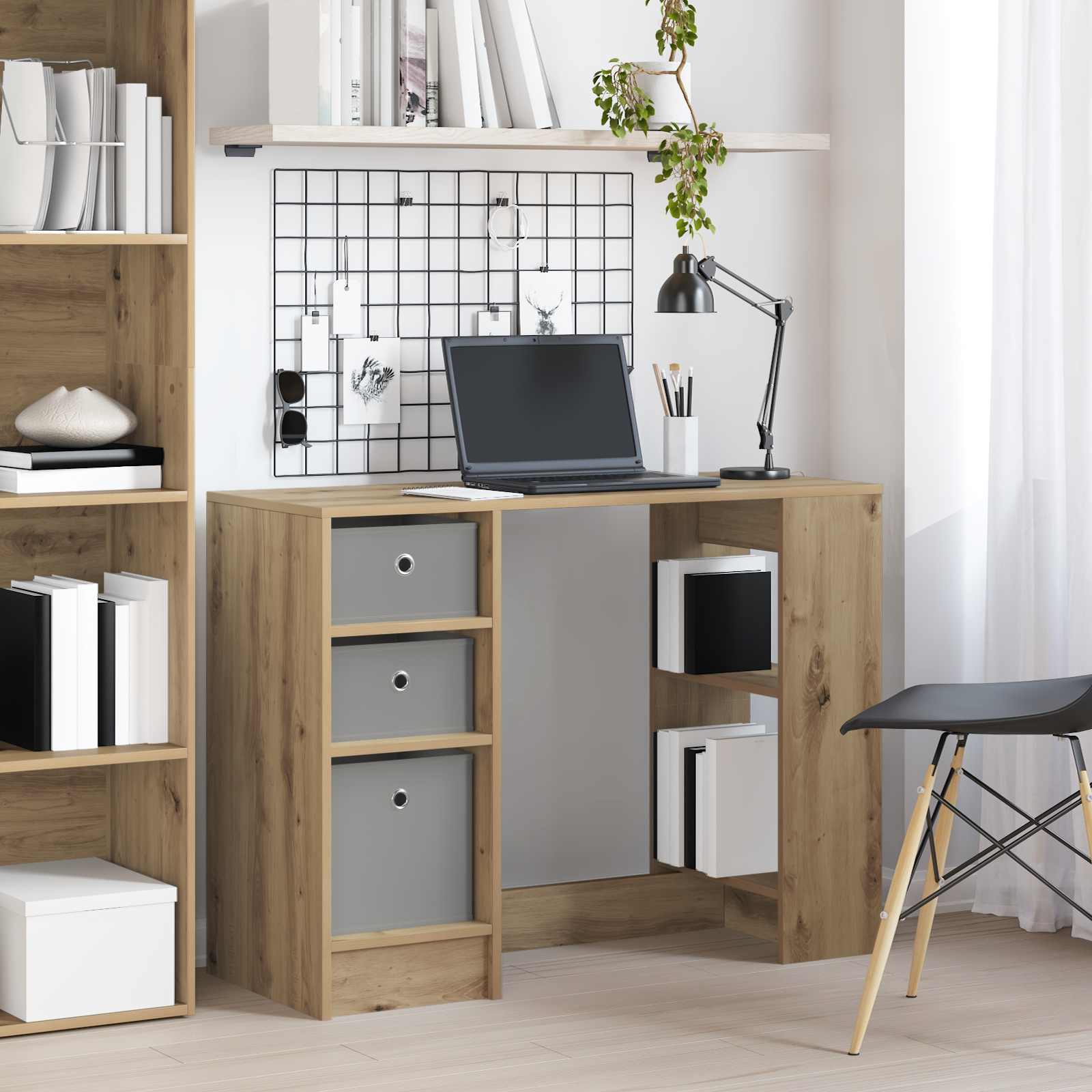 Schreibtisch Artisan-Eiche 100 x 40 x 75 cm Holzwerkstoff