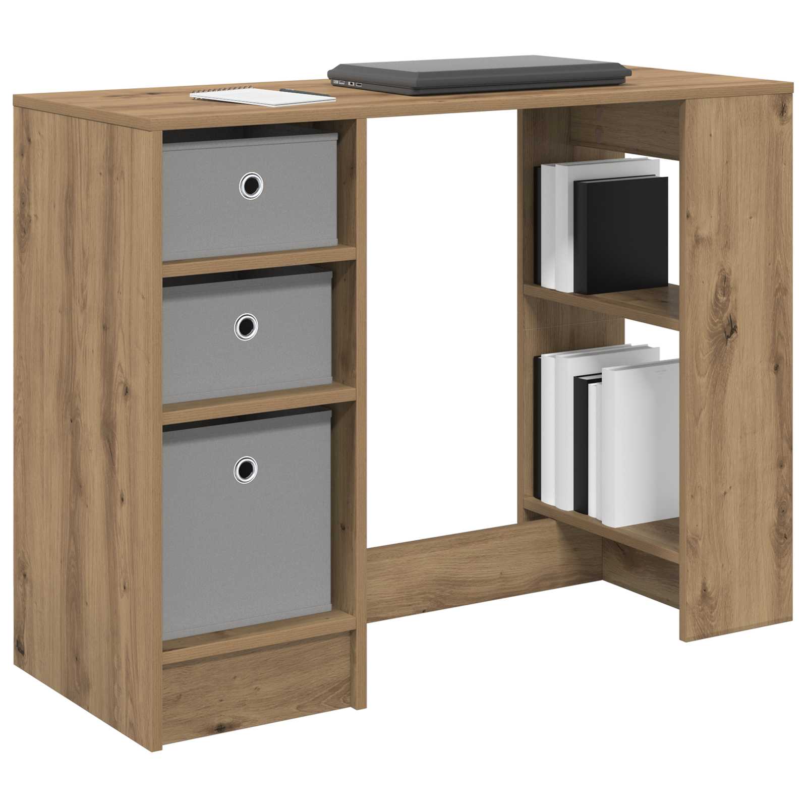 Schreibtisch Artisan-Eiche 100 x 40 x 75 cm Holzwerkstoff