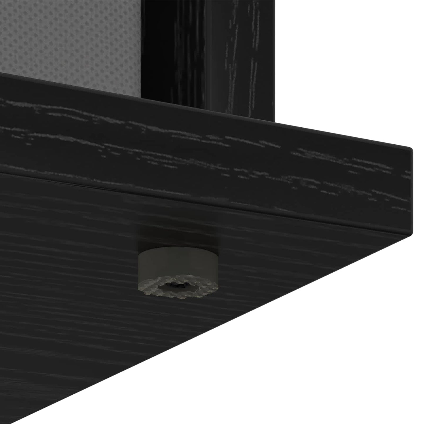 TV-Ständer mit Schubladen Schwarz Eichen-Optik 79 x 40 x 48 cm