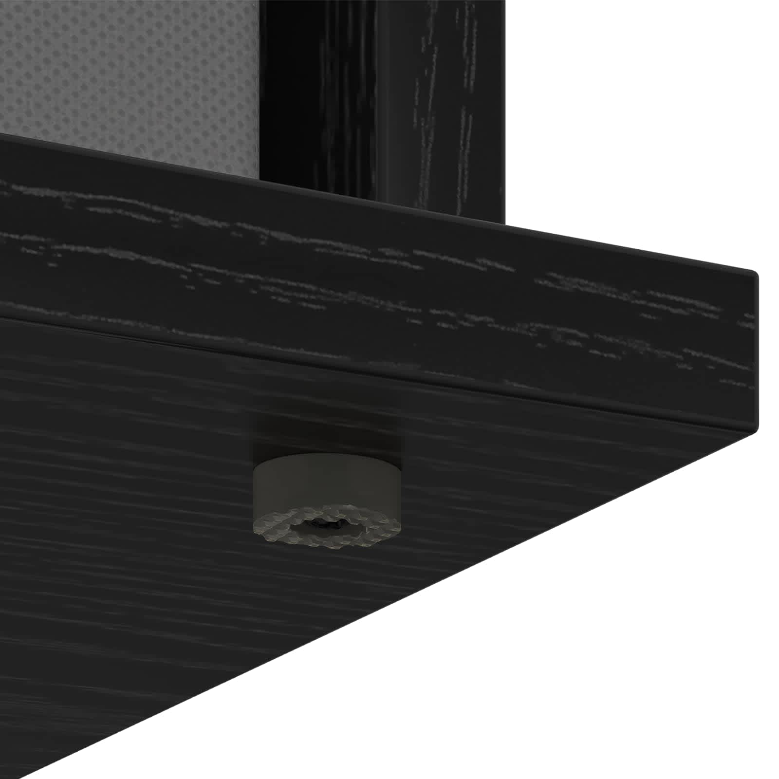 TV-Ständer mit Schubladen Schwarz Eichen-Optik 79 x 40 x 48 cm