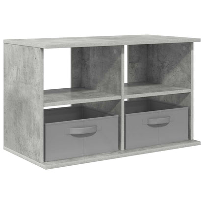TV-Ständer mit Schubladen Beton Grau 79 x 40 x 48 cm