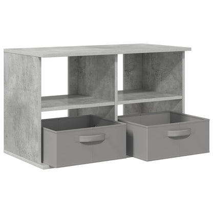 TV-Ständer mit Schubladen Beton Grau 79 x 40 x 48 cm