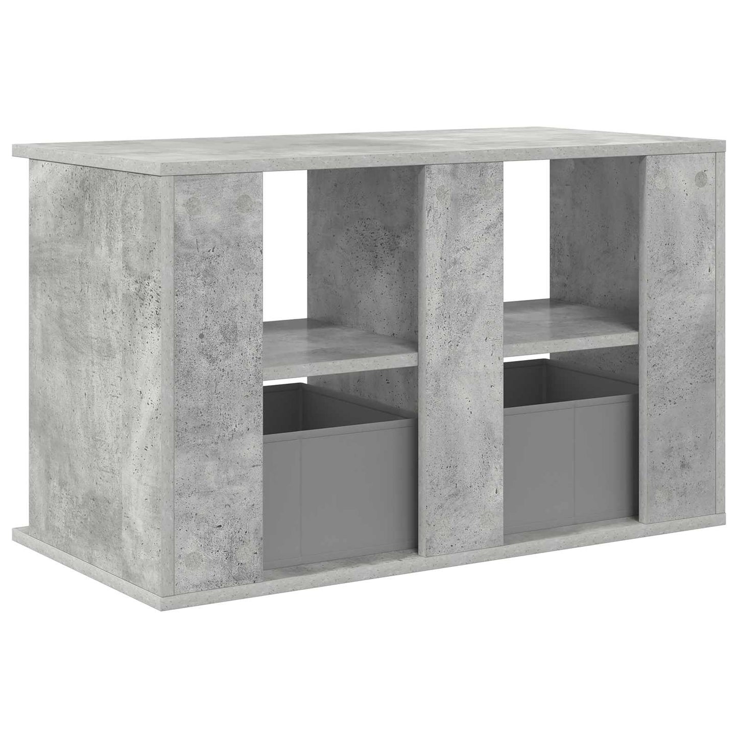 TV-Ständer mit Schubladen Beton Grau 79 x 40 x 48 cm