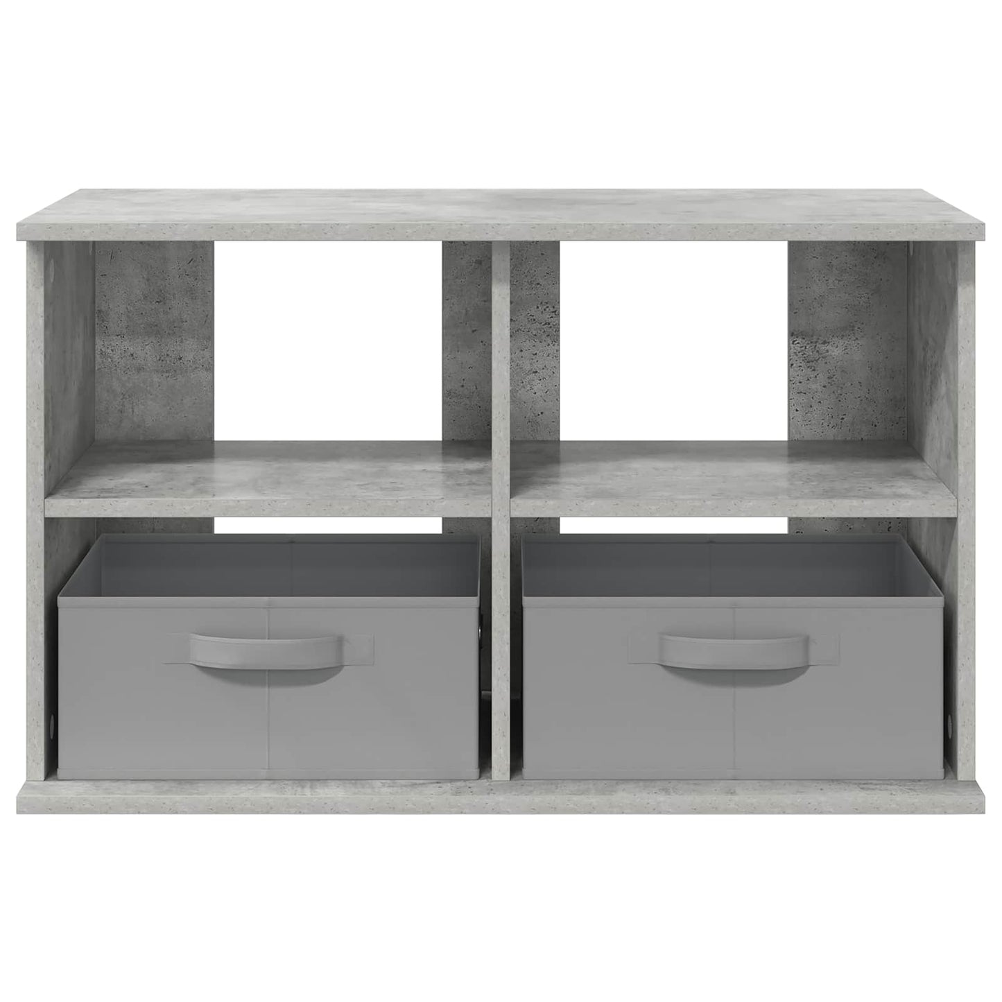 TV-Ständer mit Schubladen Beton Grau 79 x 40 x 48 cm