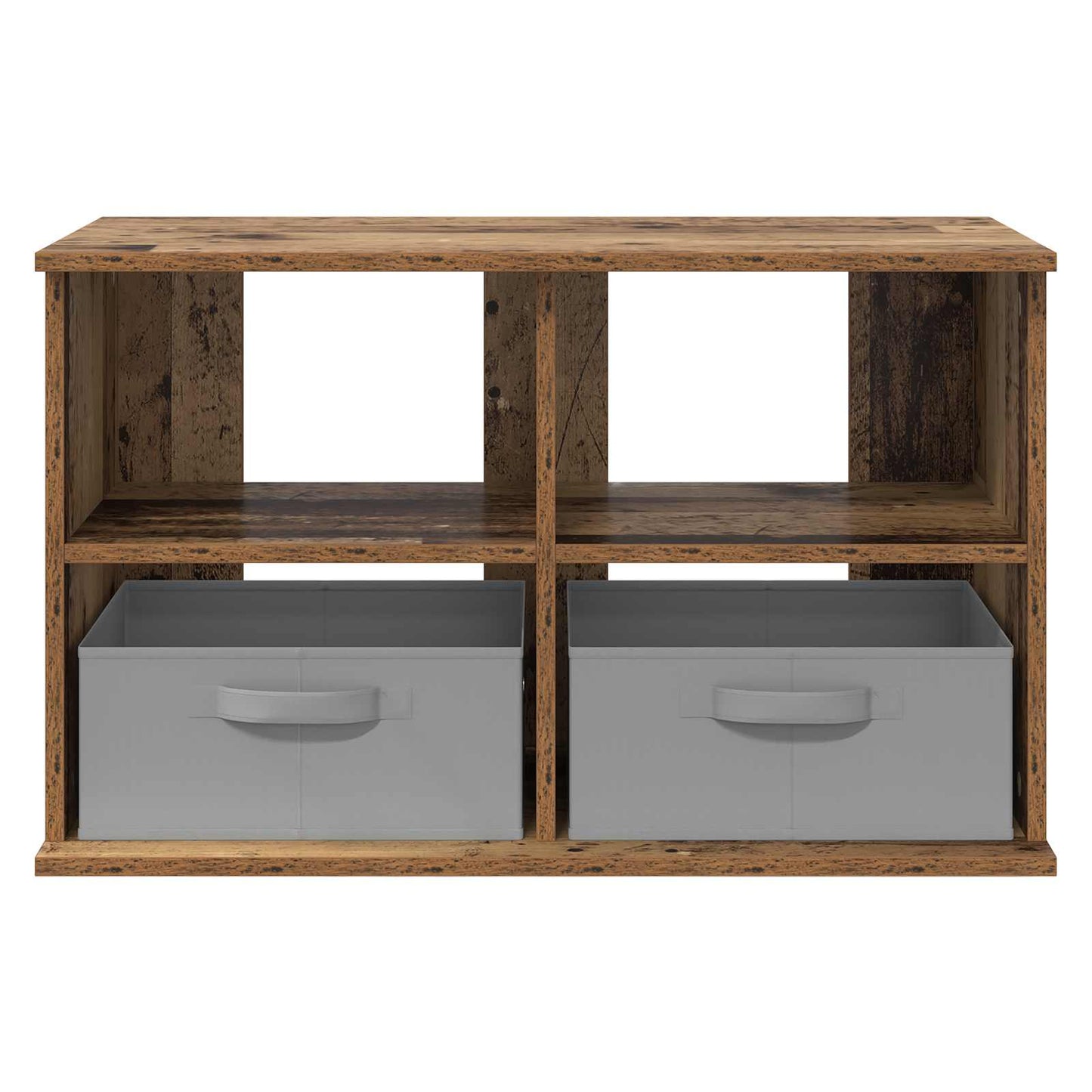 TV-Ständer mit Schubladen Altholz 79 x 40 x 48 cm
