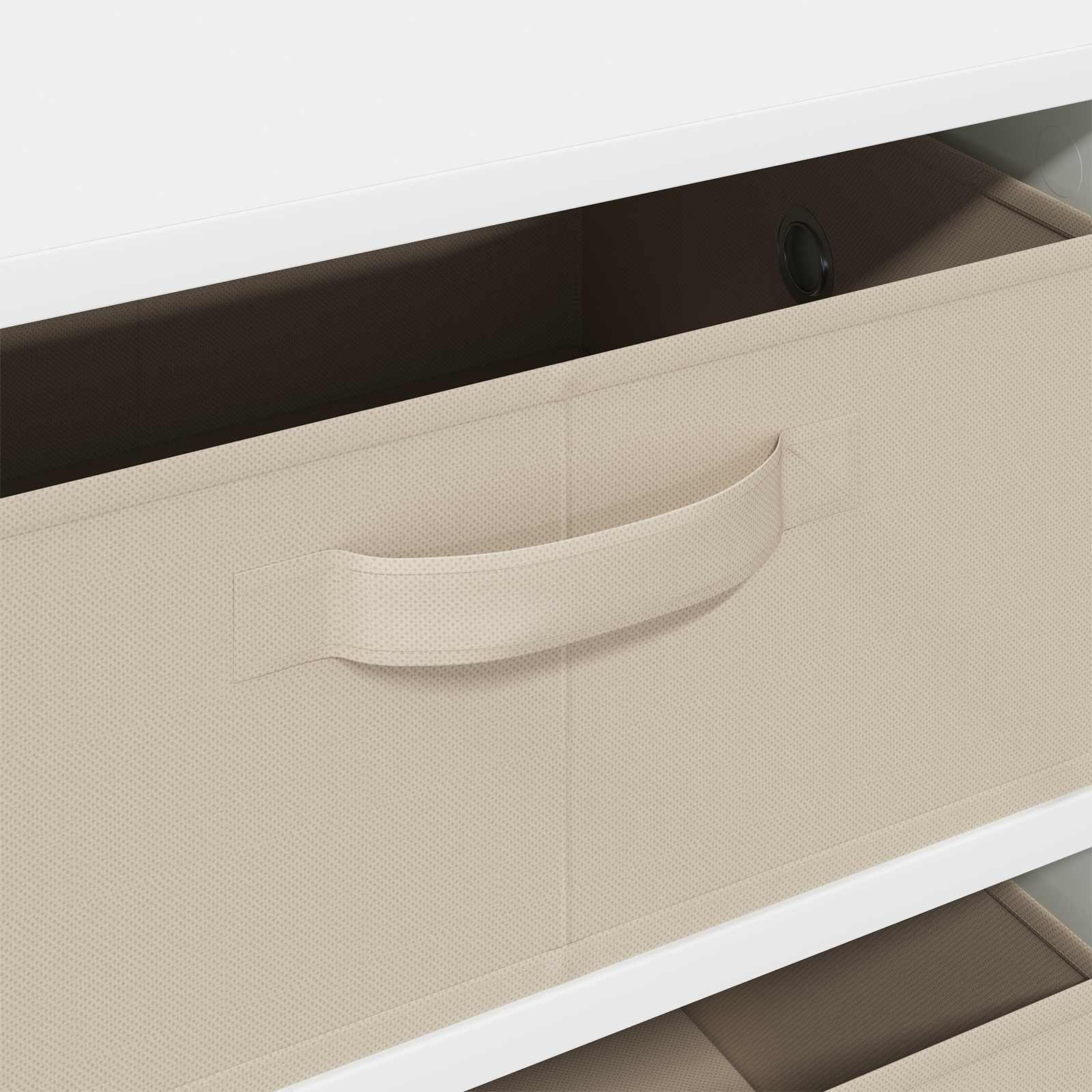 Sideboard Weiß 60 x 33,5 x 84 cm