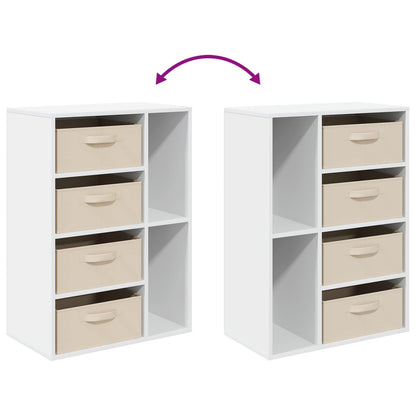 Sideboard Weiß 60 x 33,5 x 84 cm