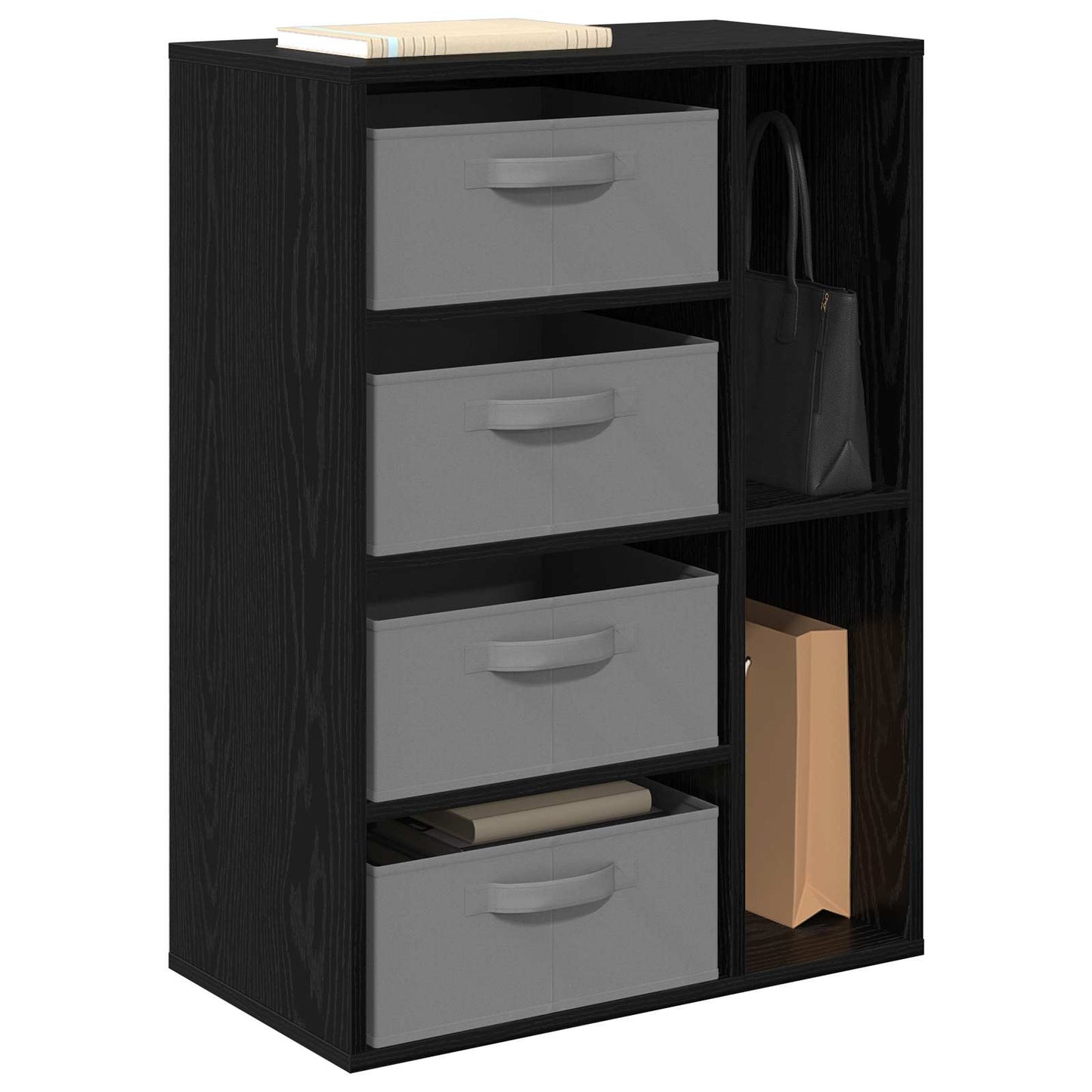 Sideboard Schwarze Eiche 60 x 33,5 x 84 cm