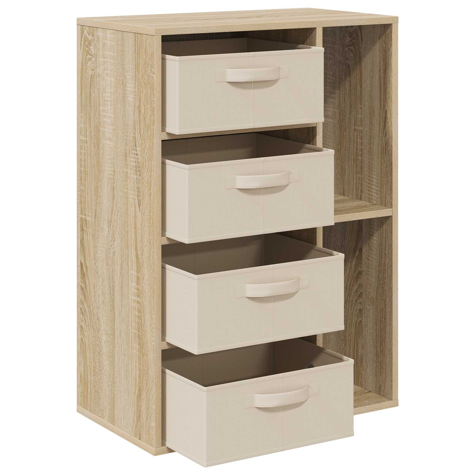 Sideboard Sonoma-Eiche 60 x 33,5 x 84 cm