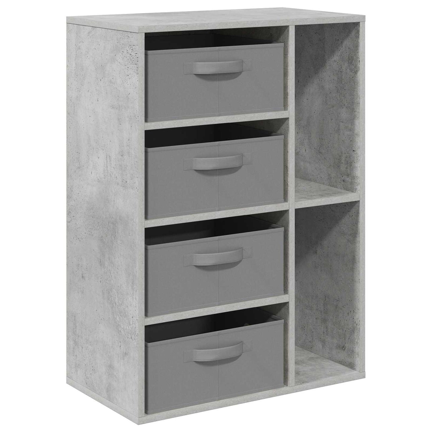 Sideboard Betongrau 60 x 33,5 x 84 cm
