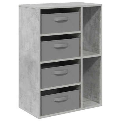 Sideboard Betongrau 60 x 33,5 x 84 cm