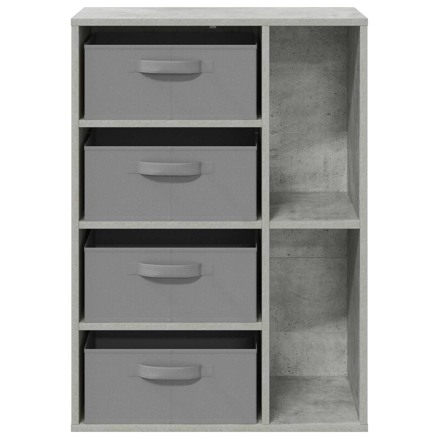 Sideboard Betongrau 60 x 33,5 x 84 cm