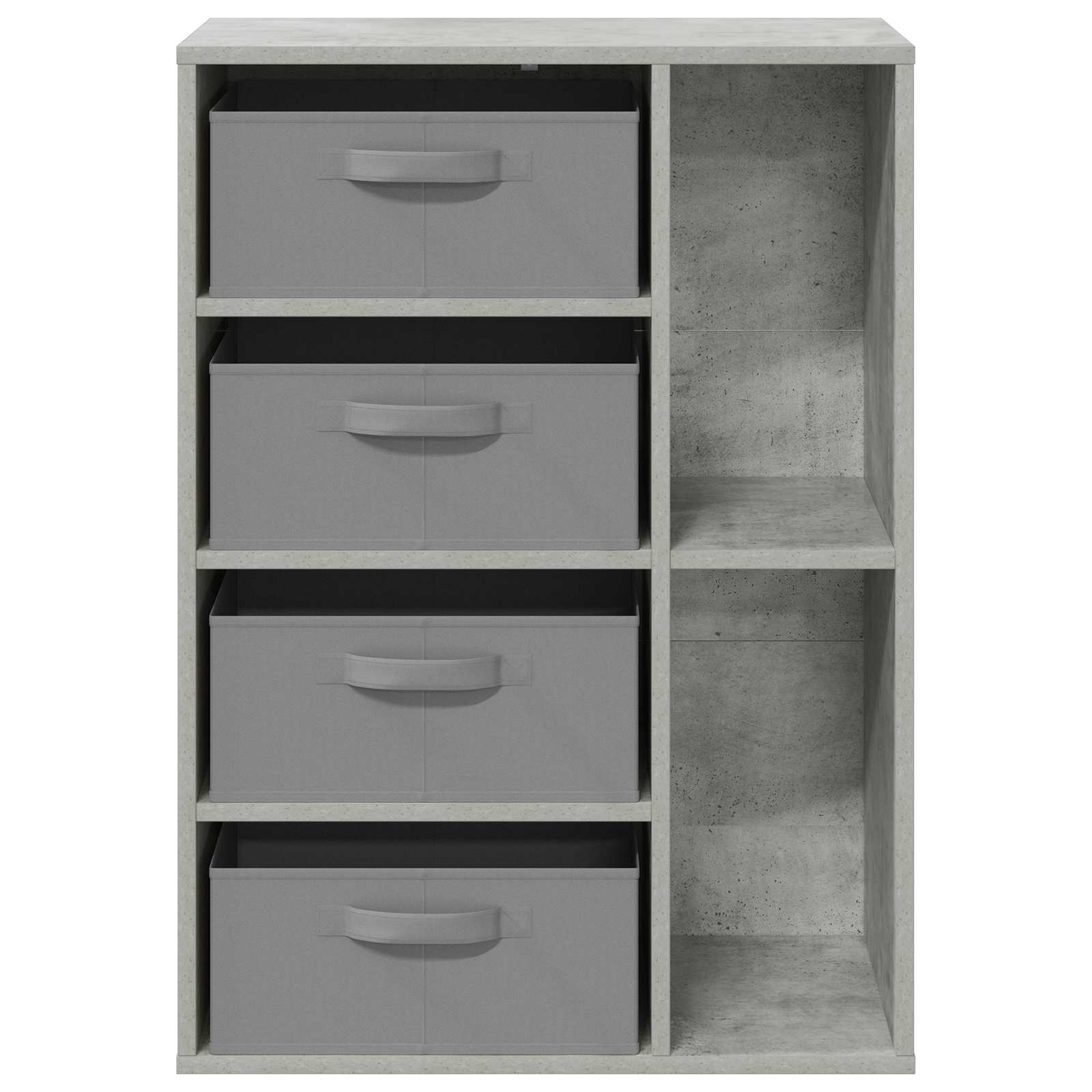 Sideboard Betongrau 60 x 33,5 x 84 cm