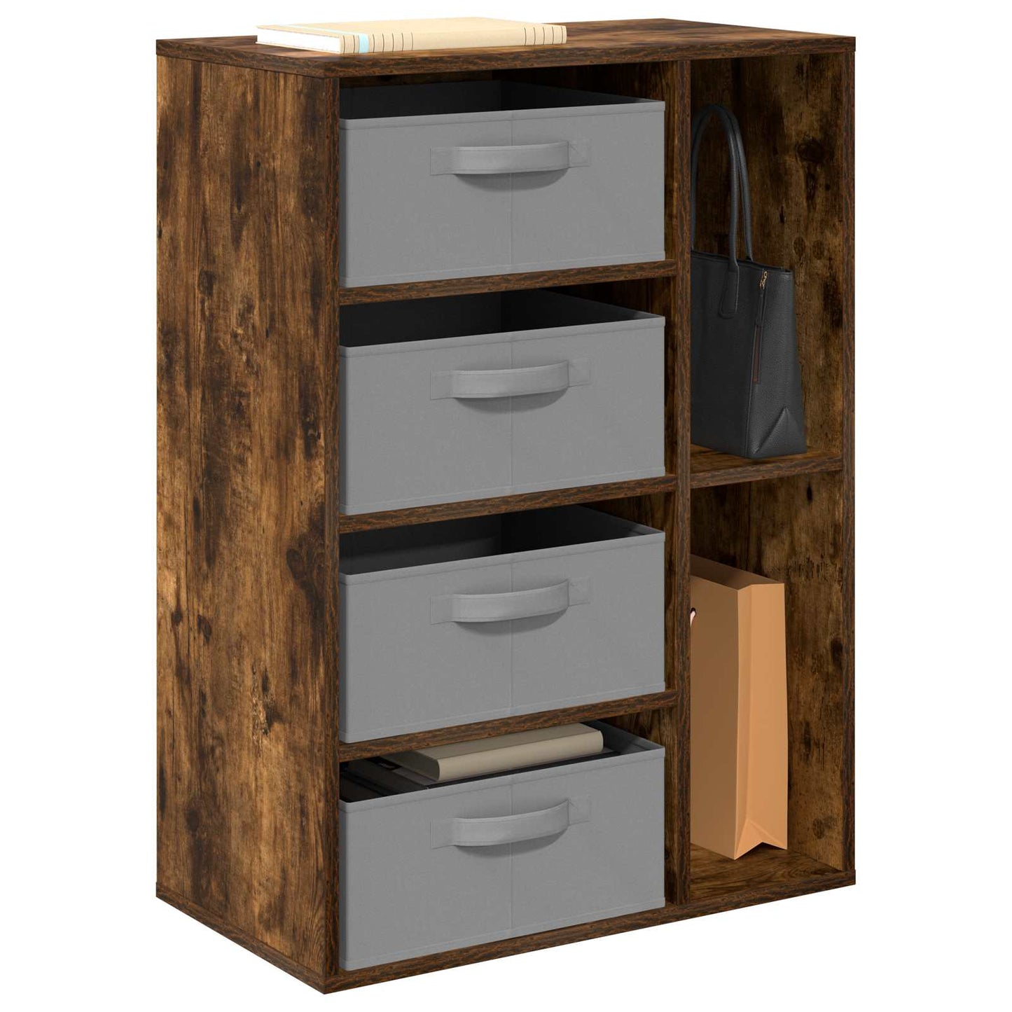 Sideboard Raucheiche 60 x 33,5 x 84 cm