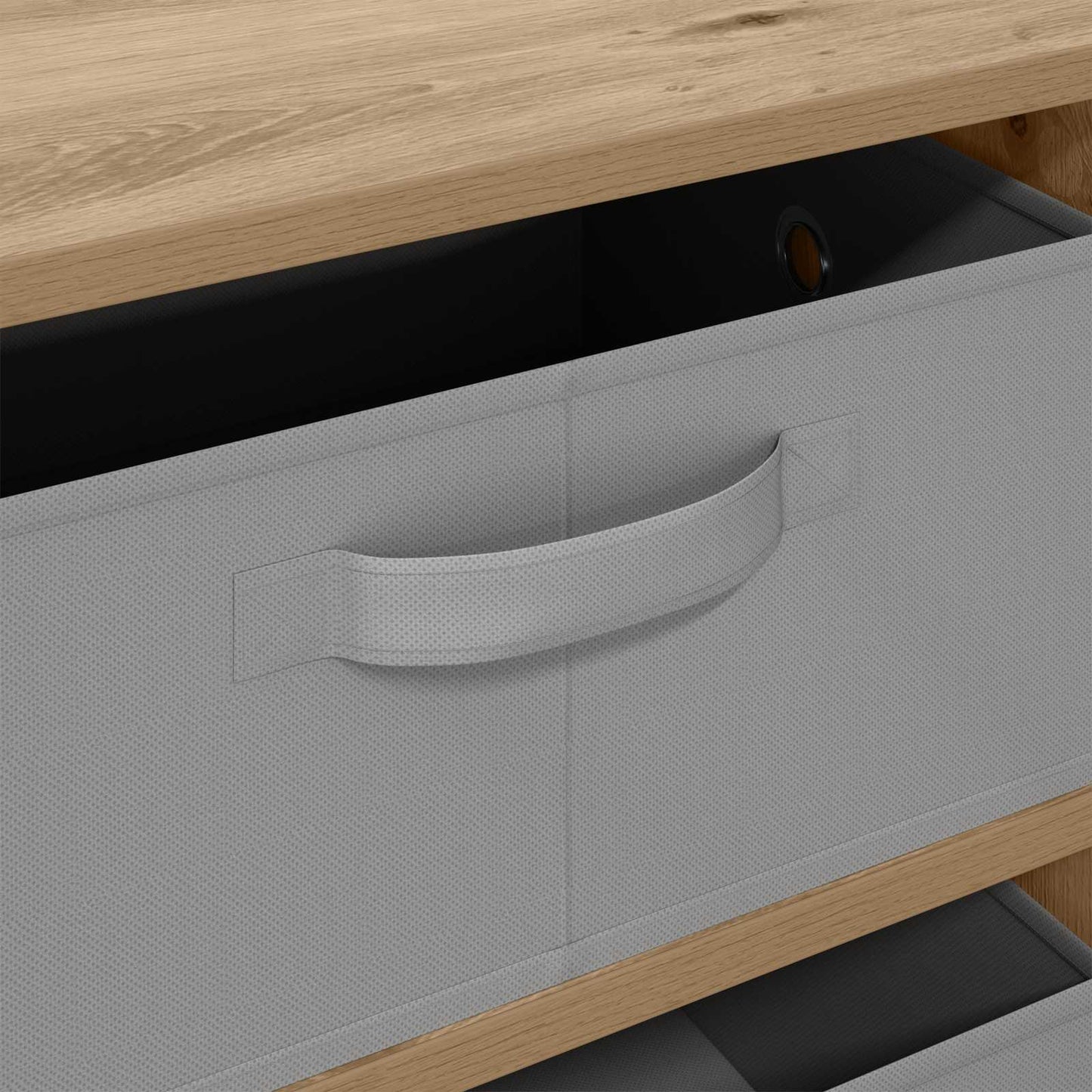 Sideboard Artisan-Eiche 60 x 33,5 x 84 cm