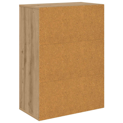 Sideboard Artisan-Eiche 60 x 33,5 x 84 cm