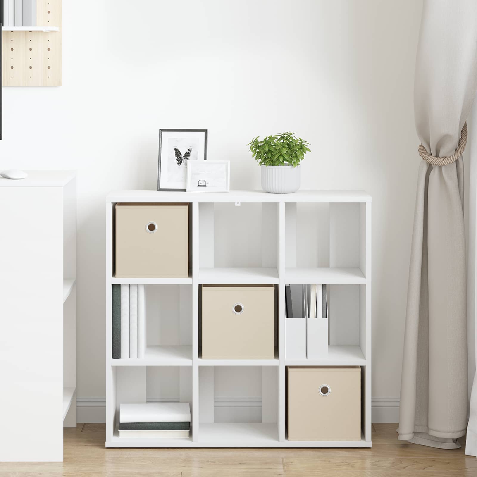 Sideboard Weiß 73,5 x 24 x 69,5 cm