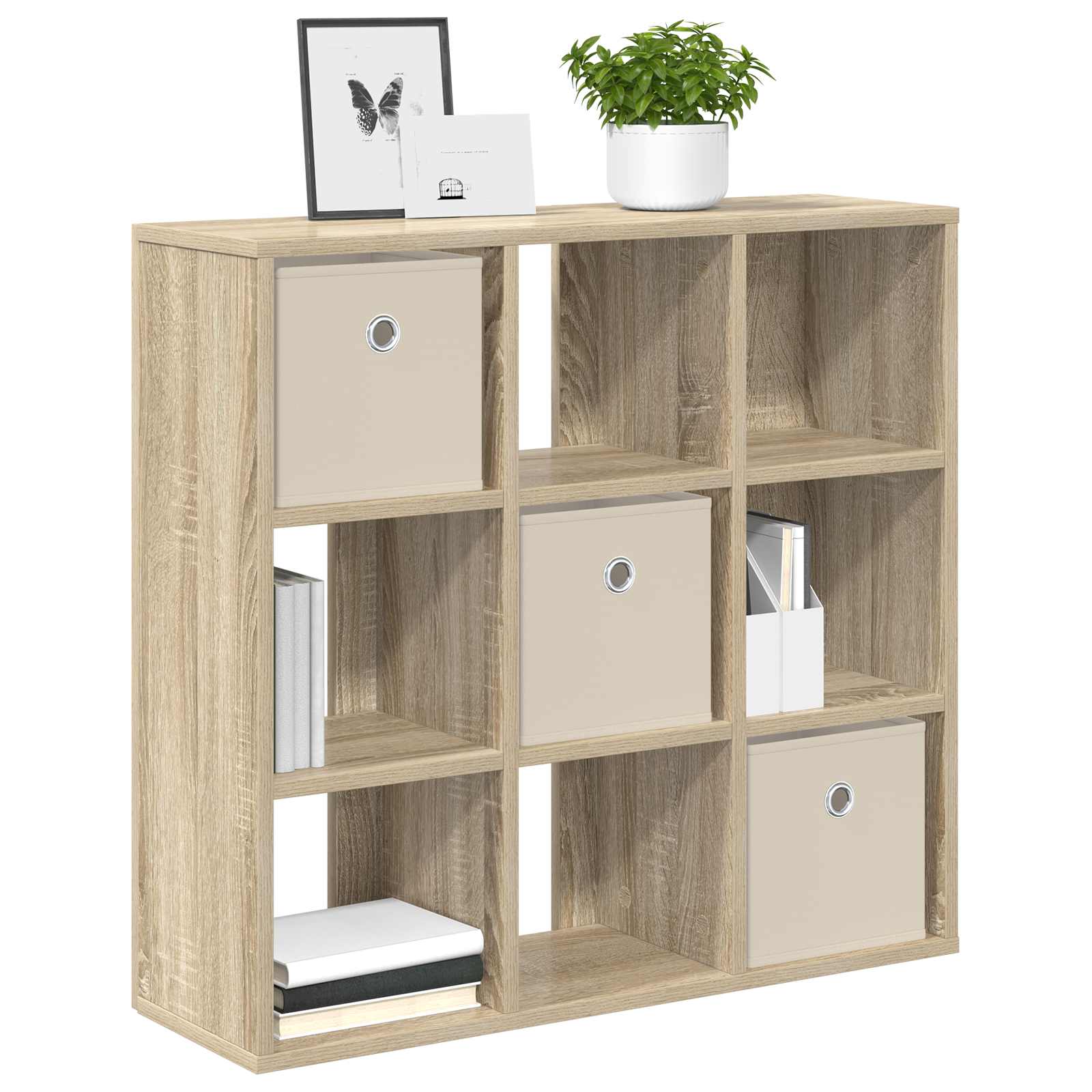 Sideboard Sonoma-Eiche 73,5 x 24 x 69,5 cm