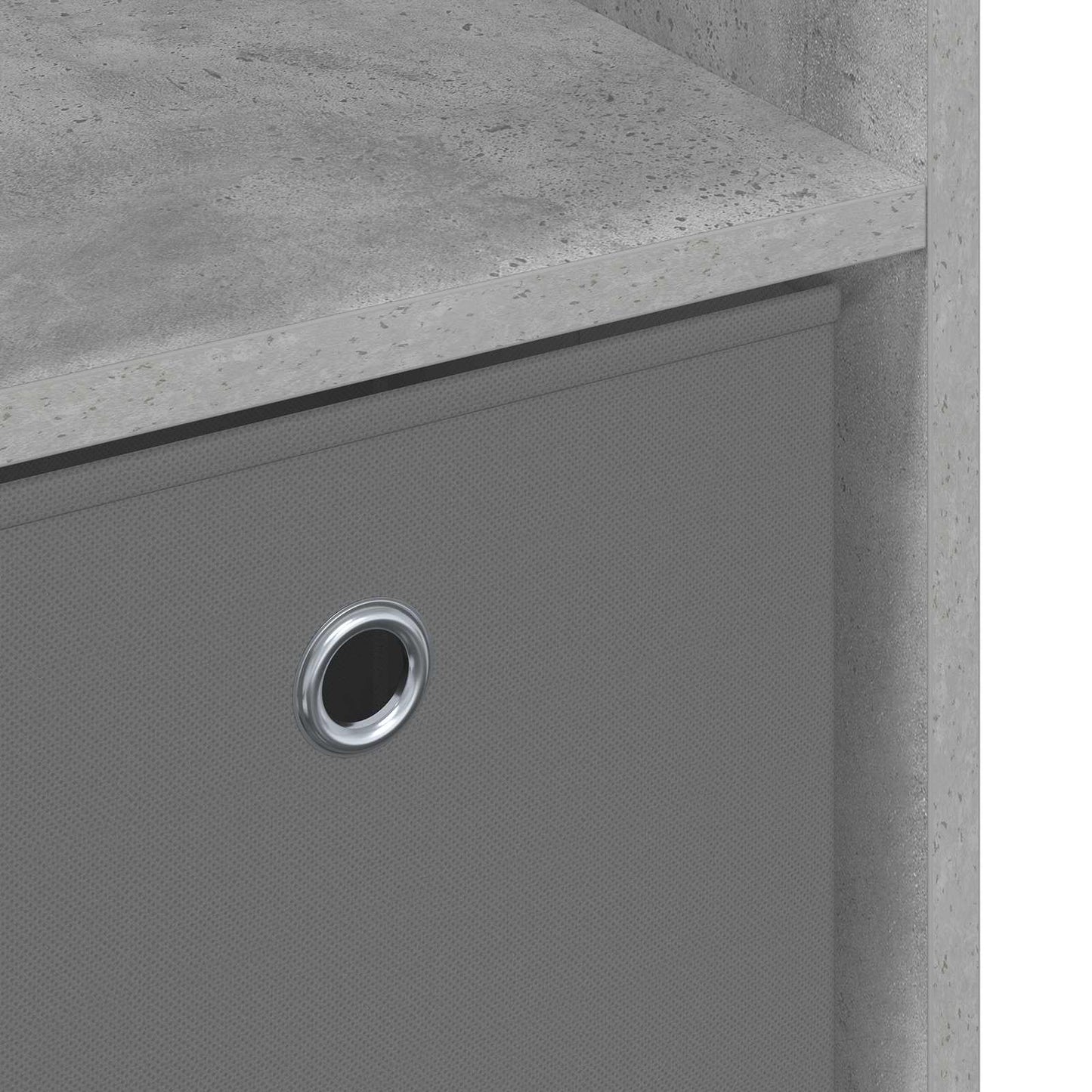 Sideboard Betongrau 73,5 x 24 x 69,5 cm