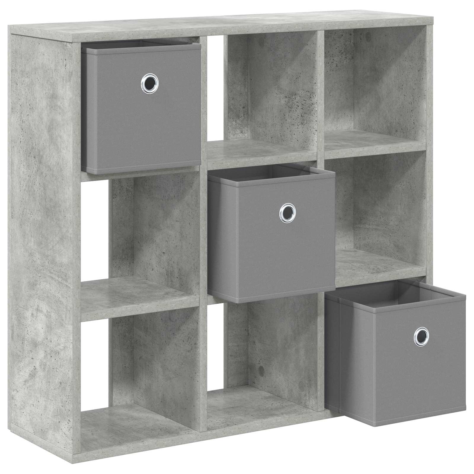 Sideboard Betongrau 73,5 x 24 x 69,5 cm