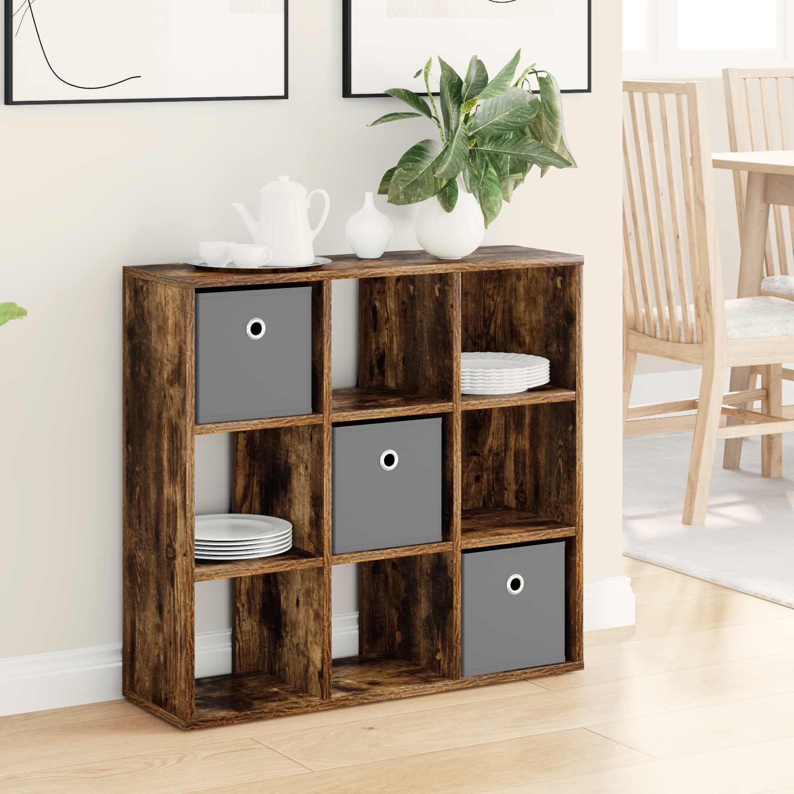 Sideboard Räuchereiche 73,5 x 24 x 69,5 cm