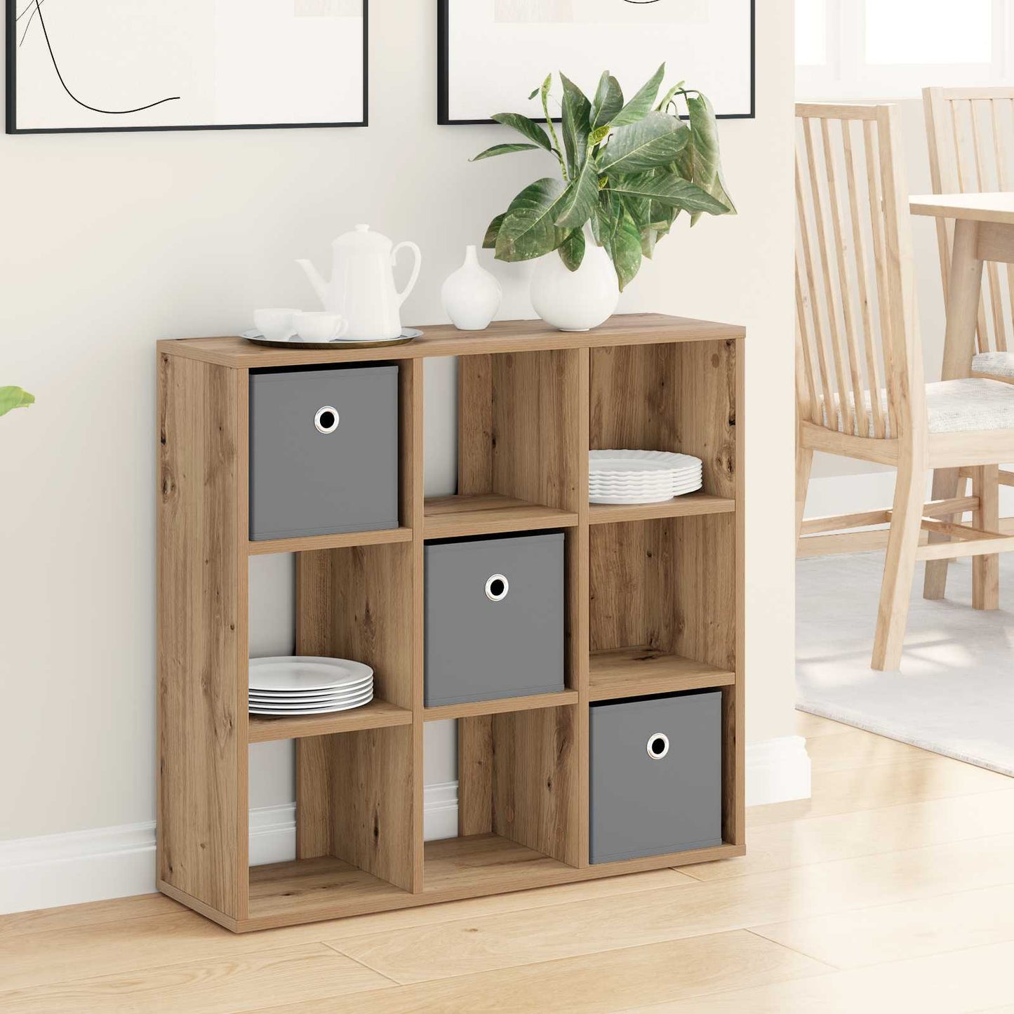 Sideboard Artisan-Eiche 73,5 x 24 x 69,5 cm