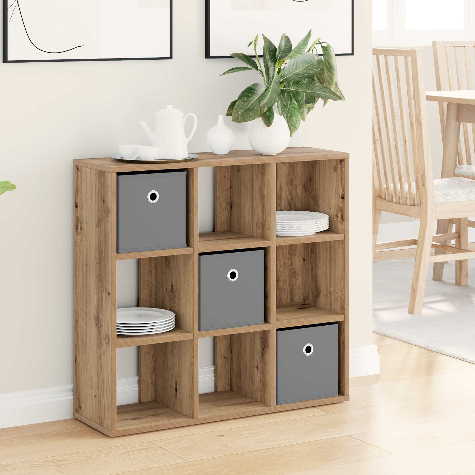 Sideboard Artisan-Eiche 73,5 x 24 x 69,5 cm