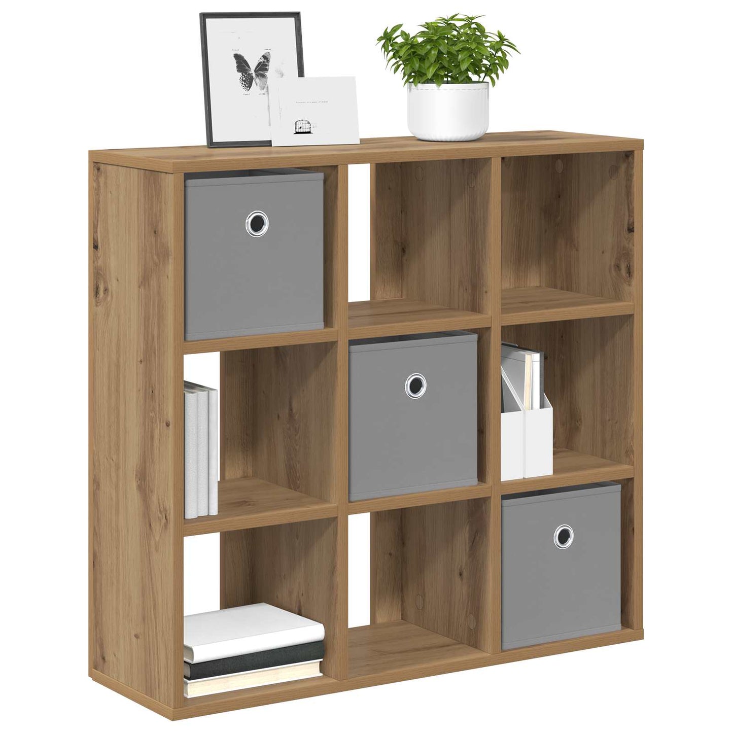 Sideboard Artisan-Eiche 73,5 x 24 x 69,5 cm