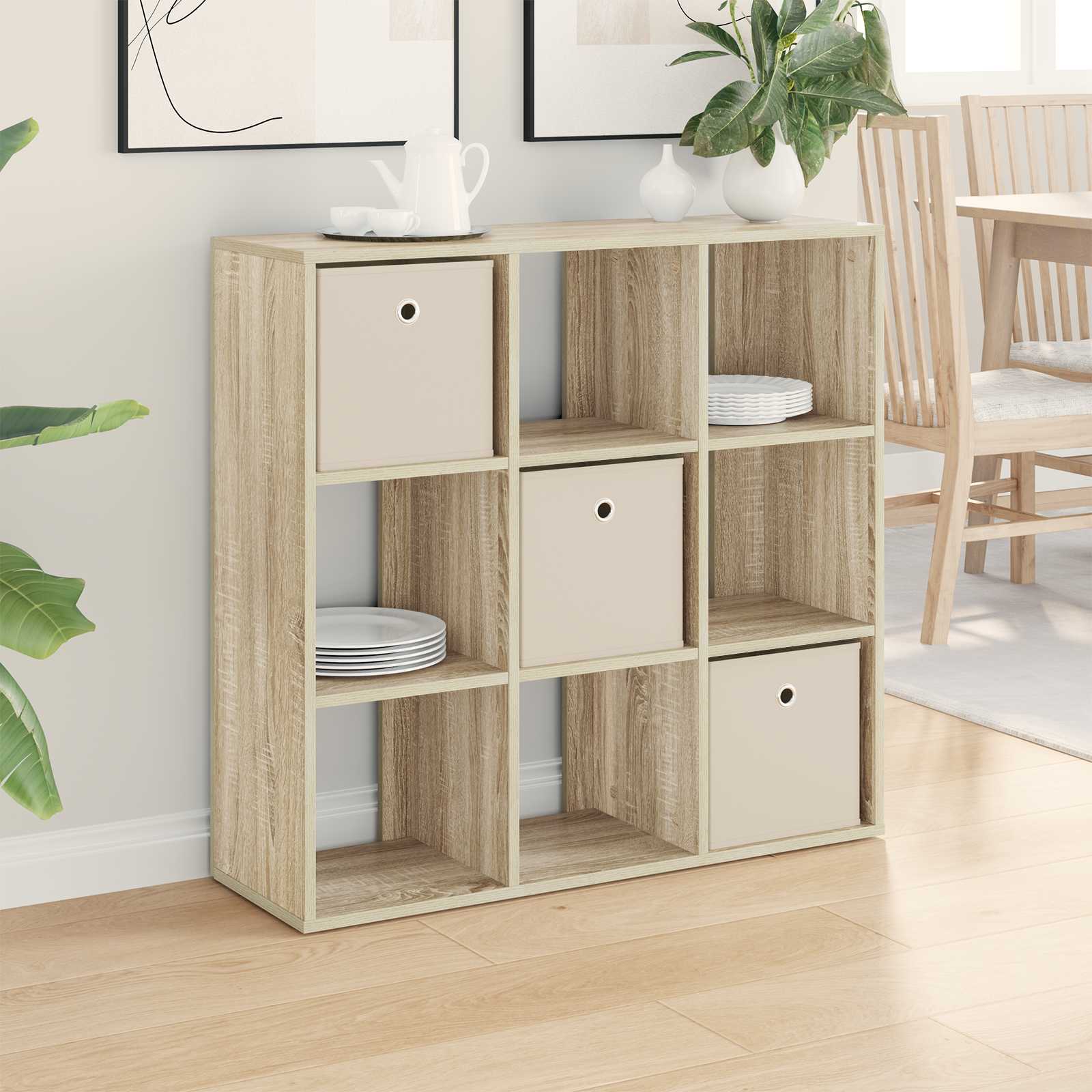 Sideboard Sonoma-Eiche 88,5 x 29 x 84,5 cm
