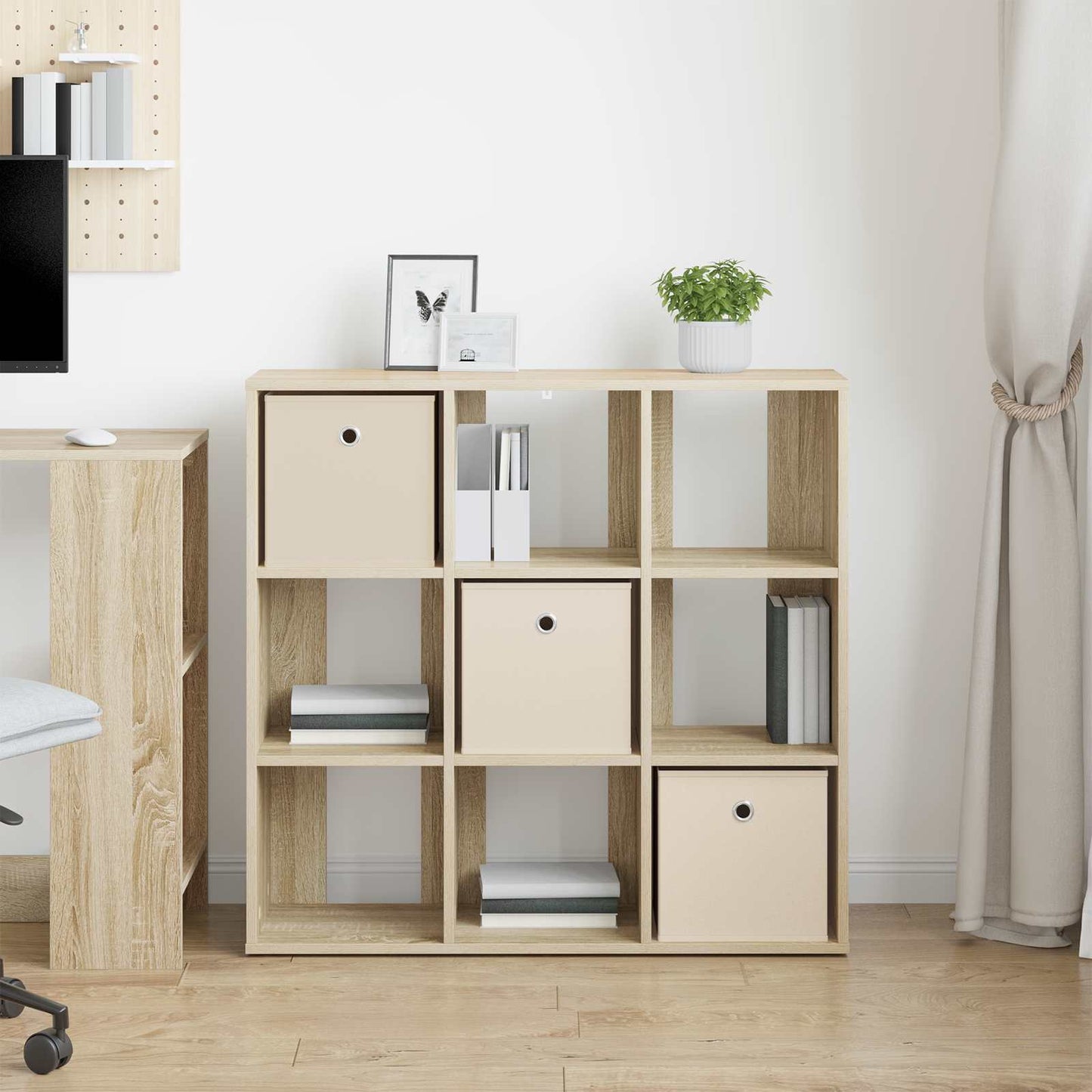 Sideboard Sonoma-Eiche 88,5 x 29 x 84,5 cm