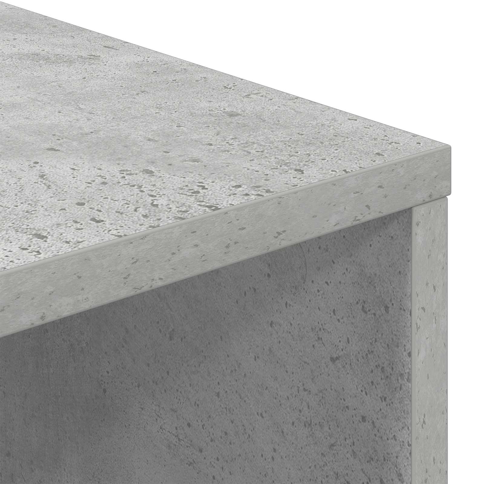 Sideboard Betongrau 88,5 x 29 x 84,5 cm