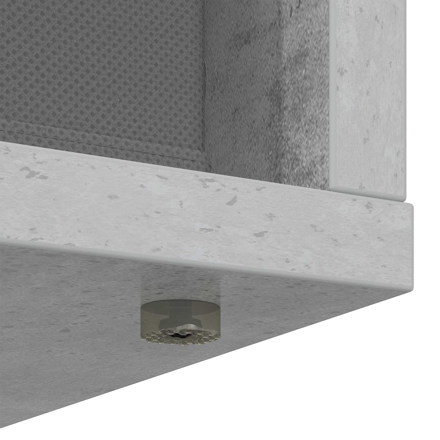 Sideboard Betongrau 88,5 x 29 x 84,5 cm
