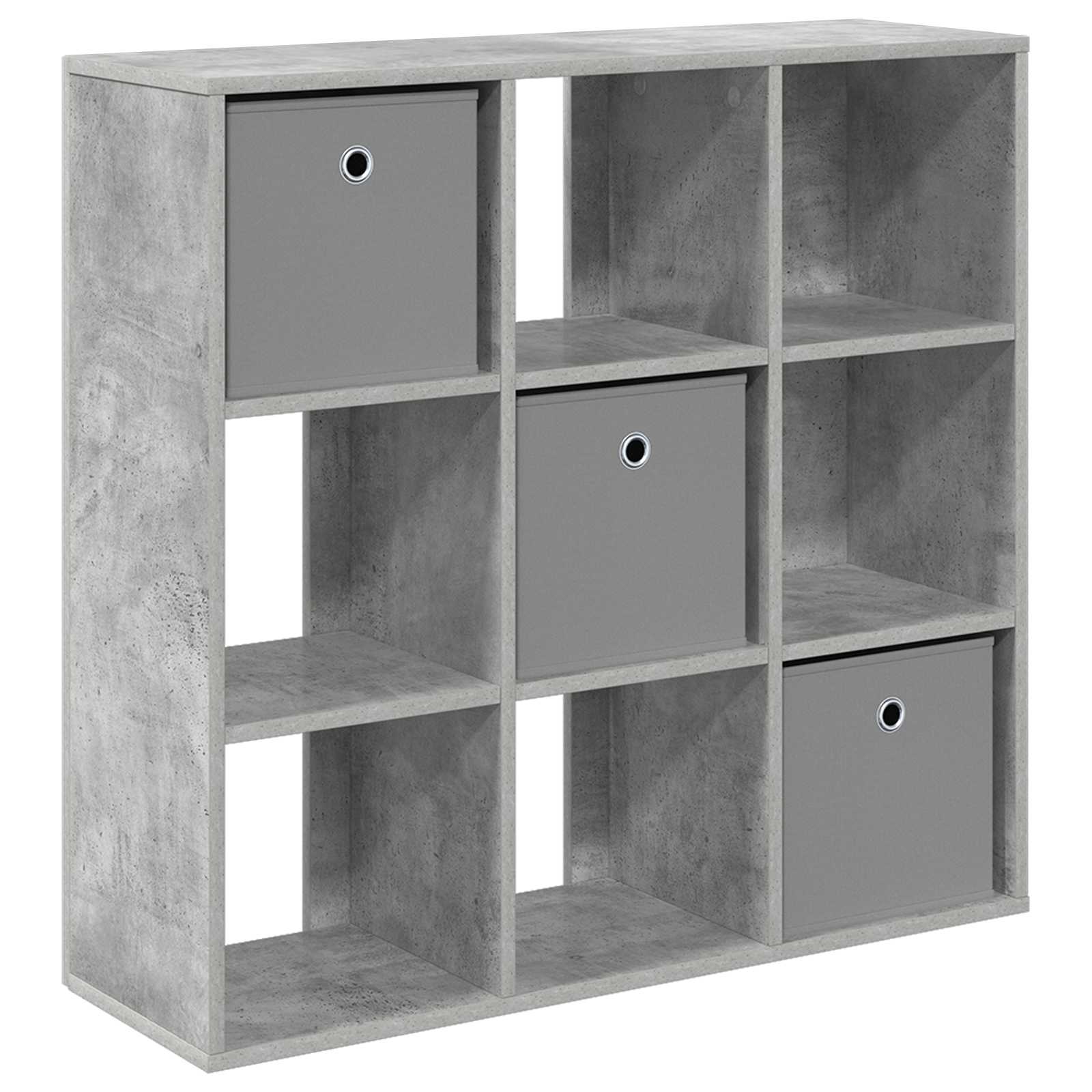 Sideboard Betongrau 88,5 x 29 x 84,5 cm