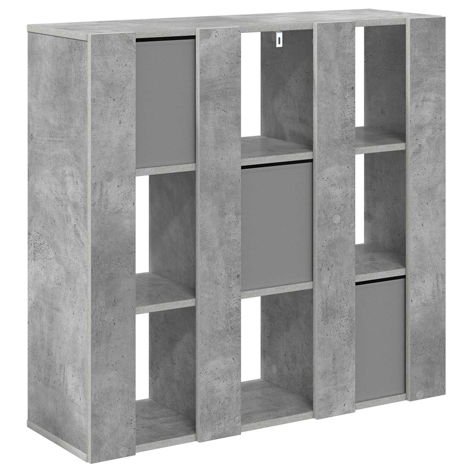 Sideboard Betongrau 88,5 x 29 x 84,5 cm