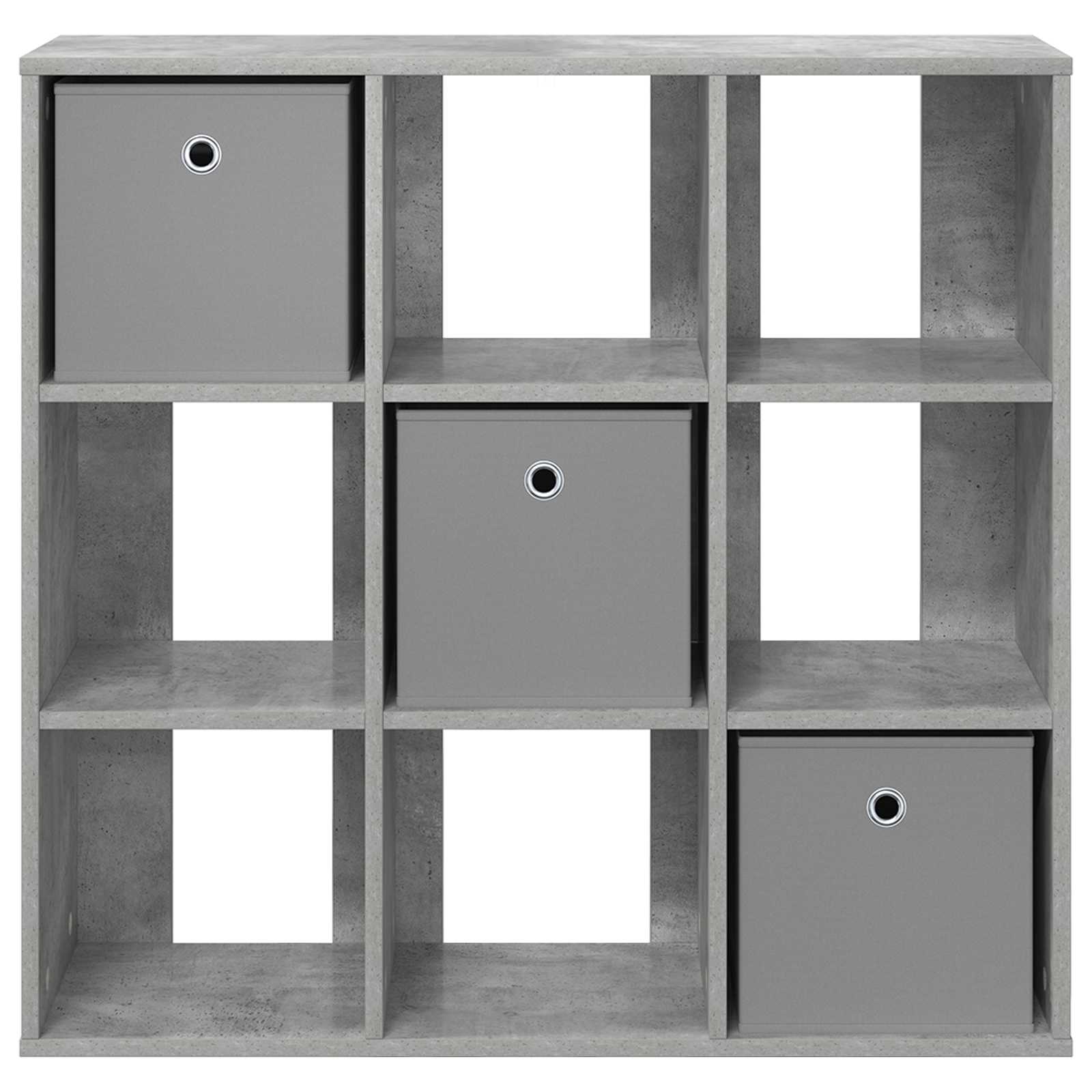 Sideboard Betongrau 88,5 x 29 x 84,5 cm