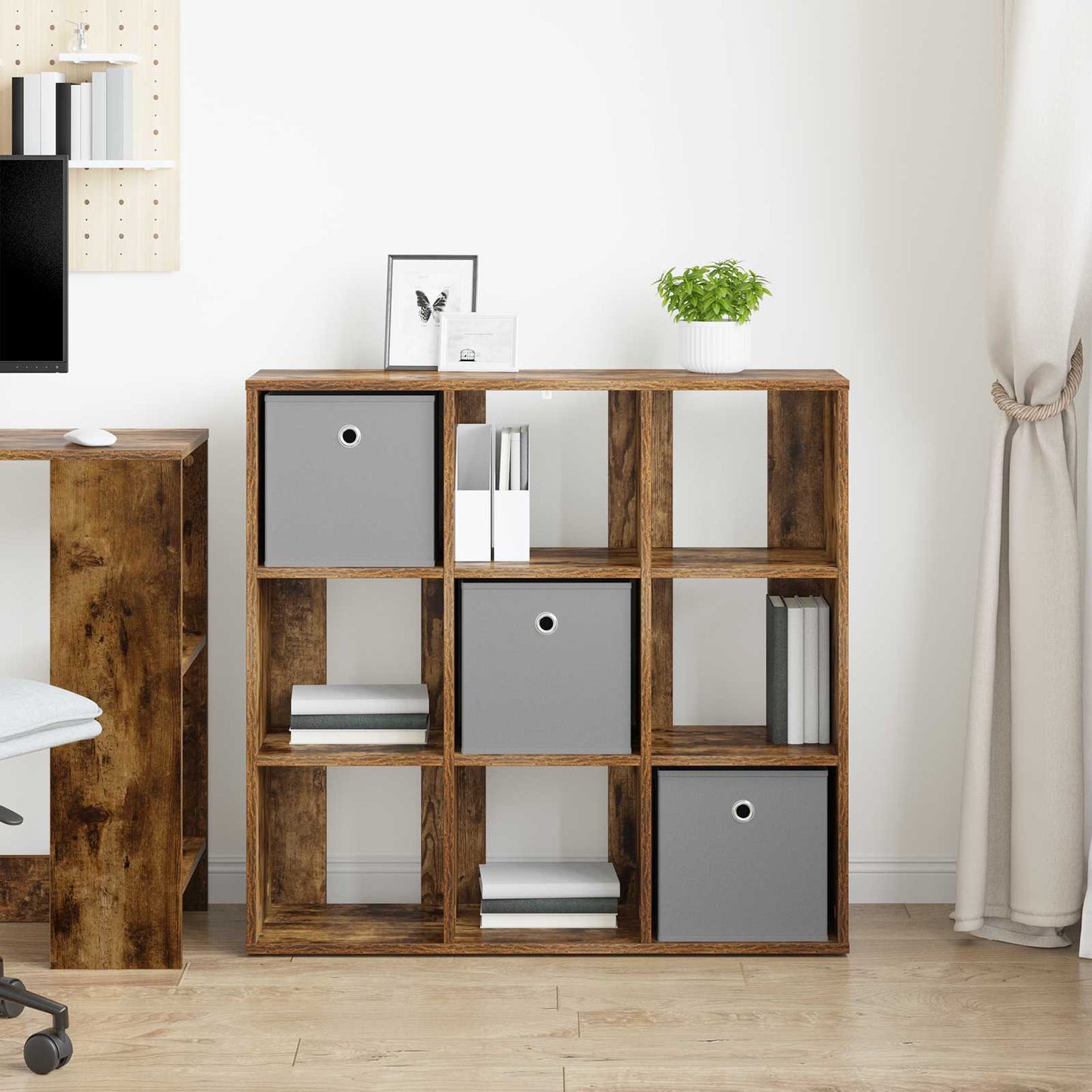 Sideboard Räuchereiche 88,5 x 29 x 84,5 cm