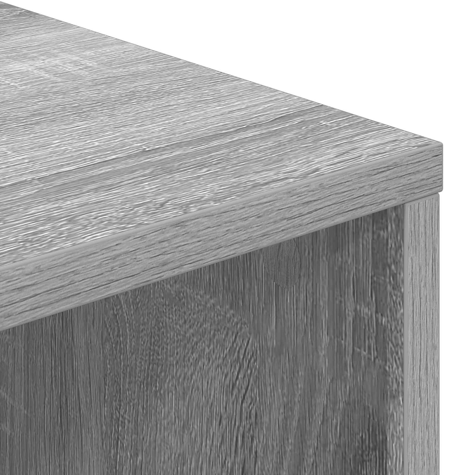 Sideboard Sonoma-Grau 88,5 x 29 x 84,5 cm