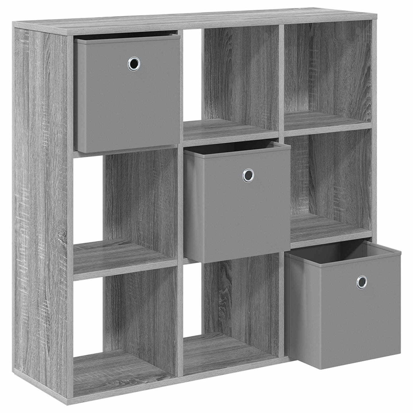 Sideboard Sonoma-Grau 88,5 x 29 x 84,5 cm