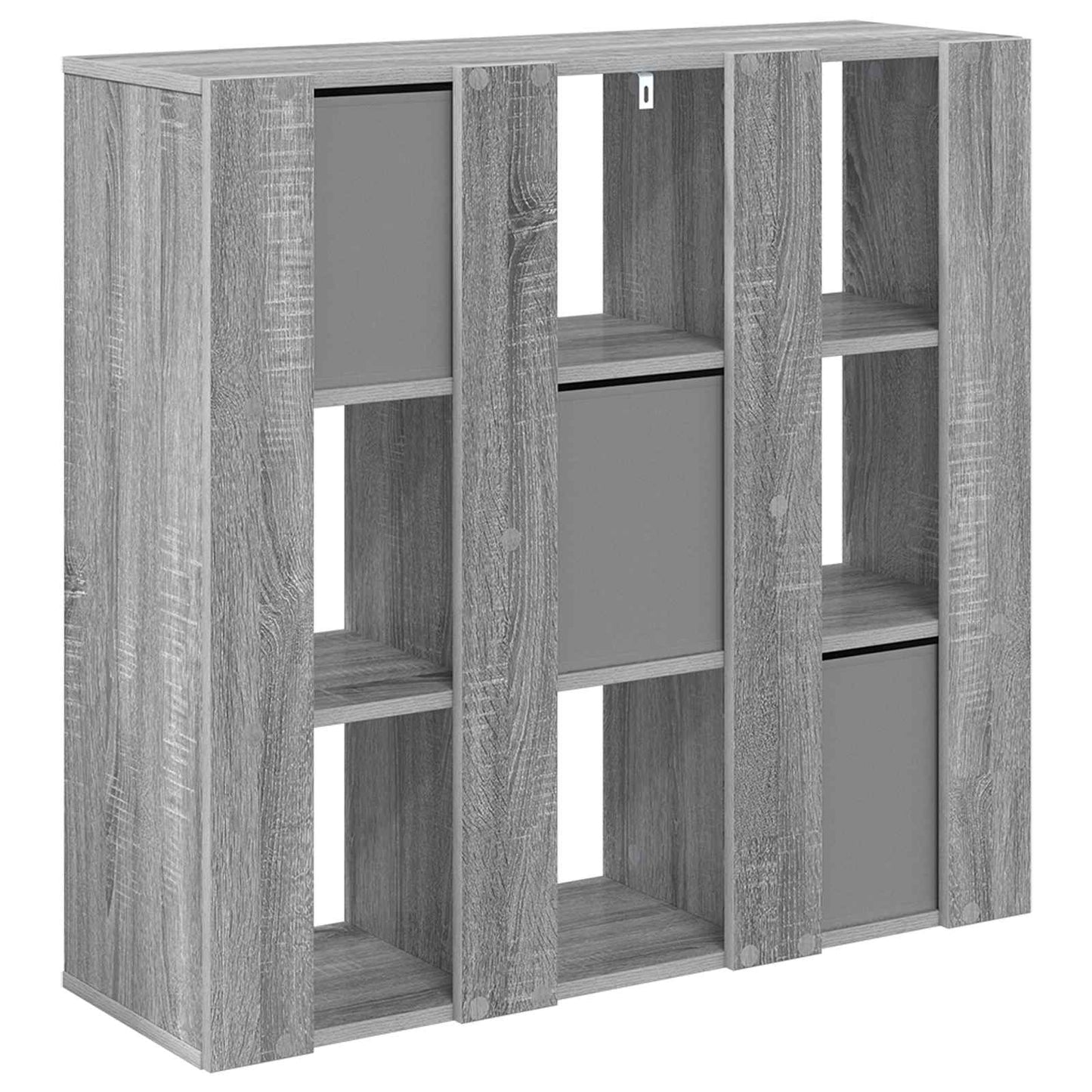 Sideboard Sonoma-Grau 88,5 x 29 x 84,5 cm