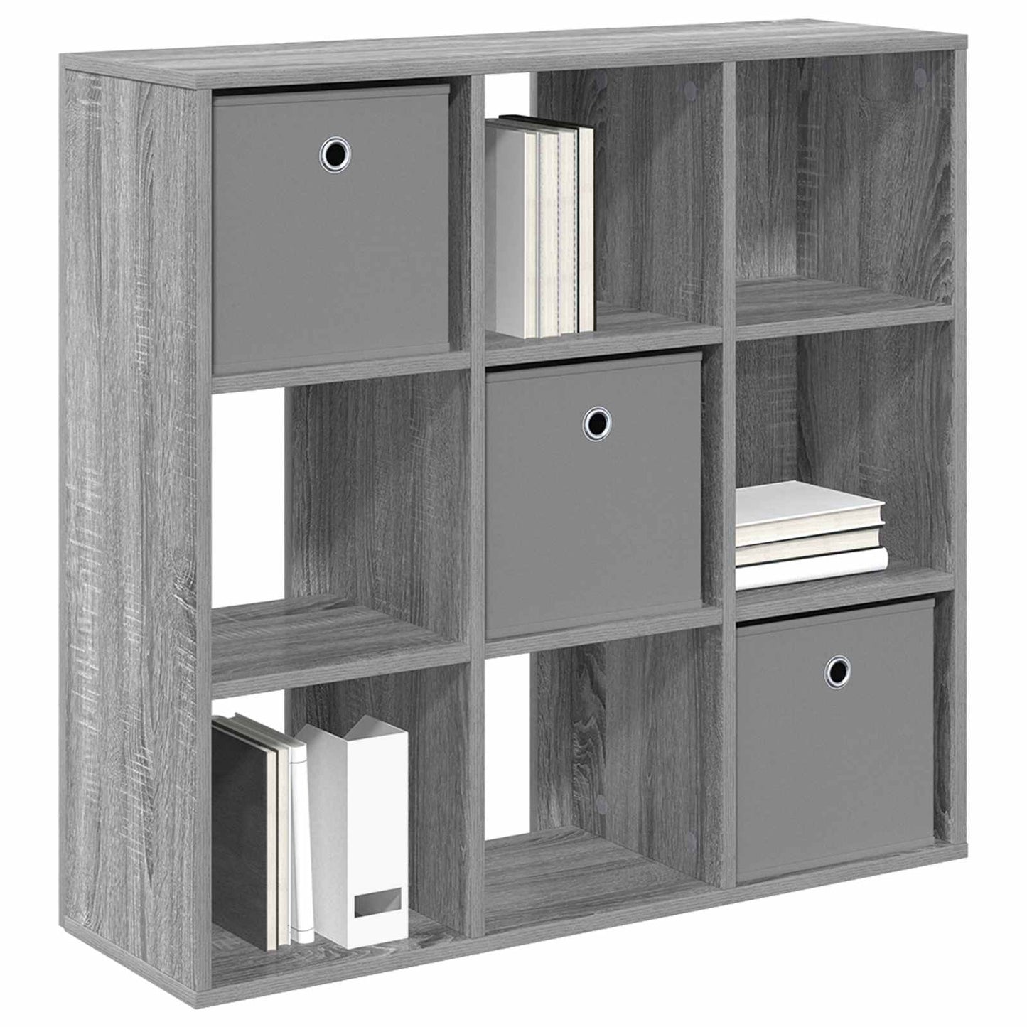 Sideboard Sonoma-Grau 88,5 x 29 x 84,5 cm