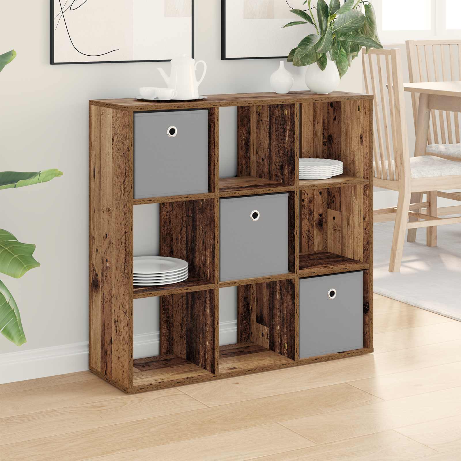 Sideboard Altholz 88,5 x 29 x 84,5 cm
