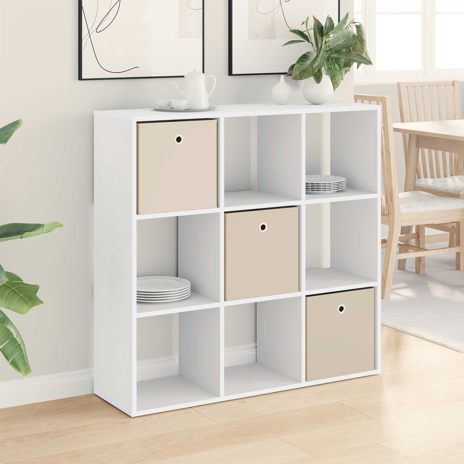 Sideboard Weiß 102 x 31 x 99,5 cm