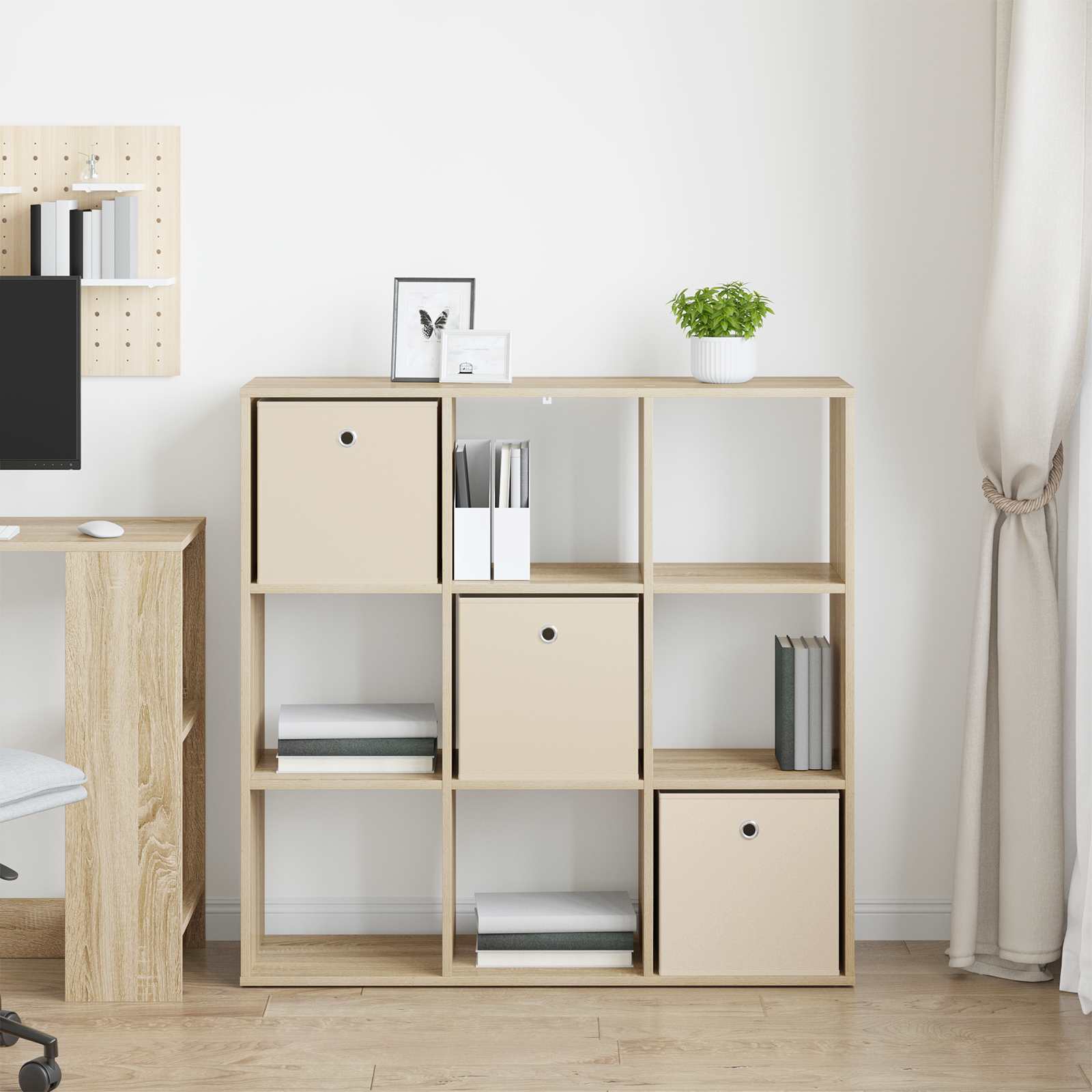 Sideboard Sonoma-Eiche 102 x 31 x 99,5 cm